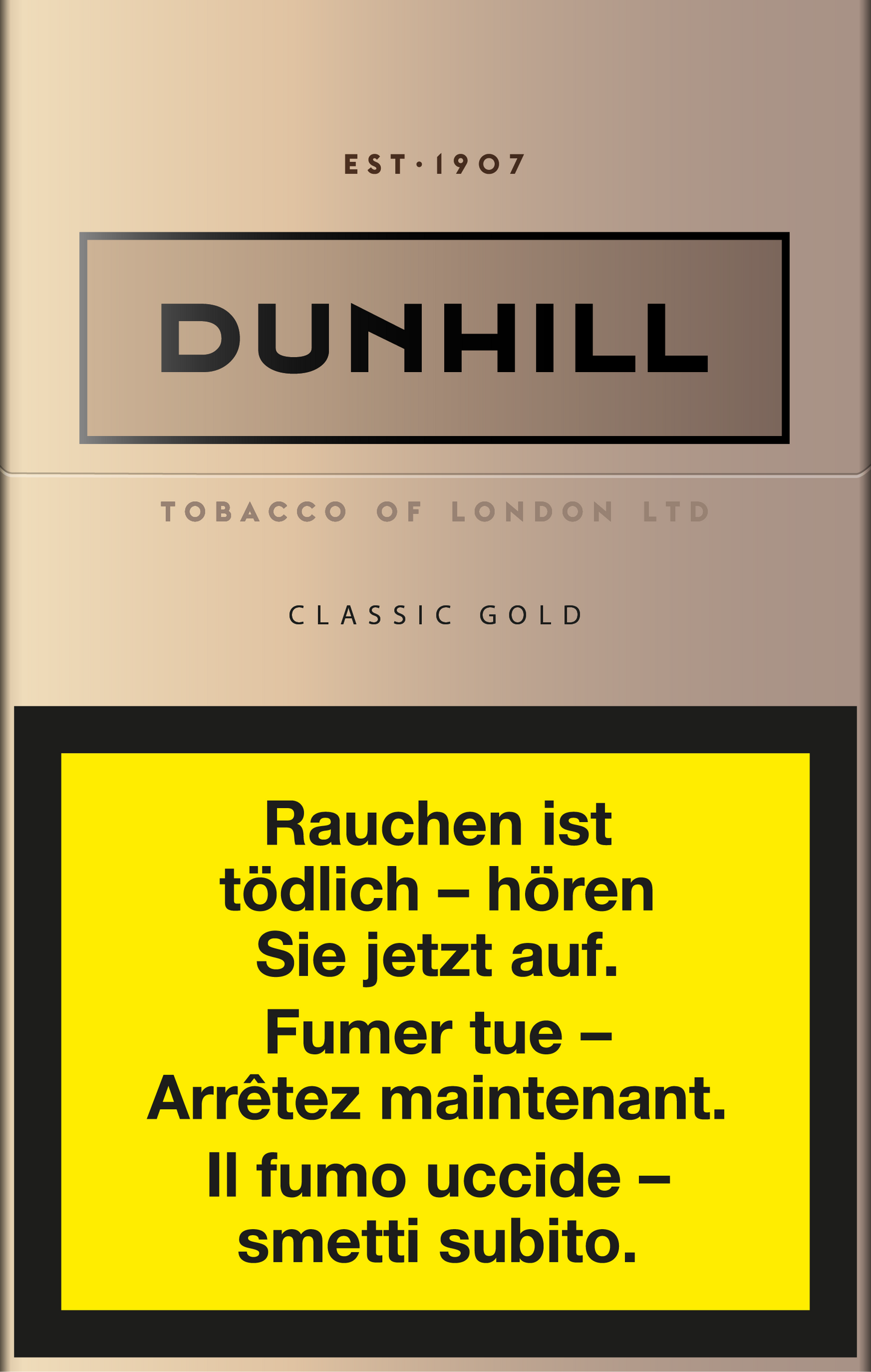 Dunhill Classic Gold Box Zigaretten