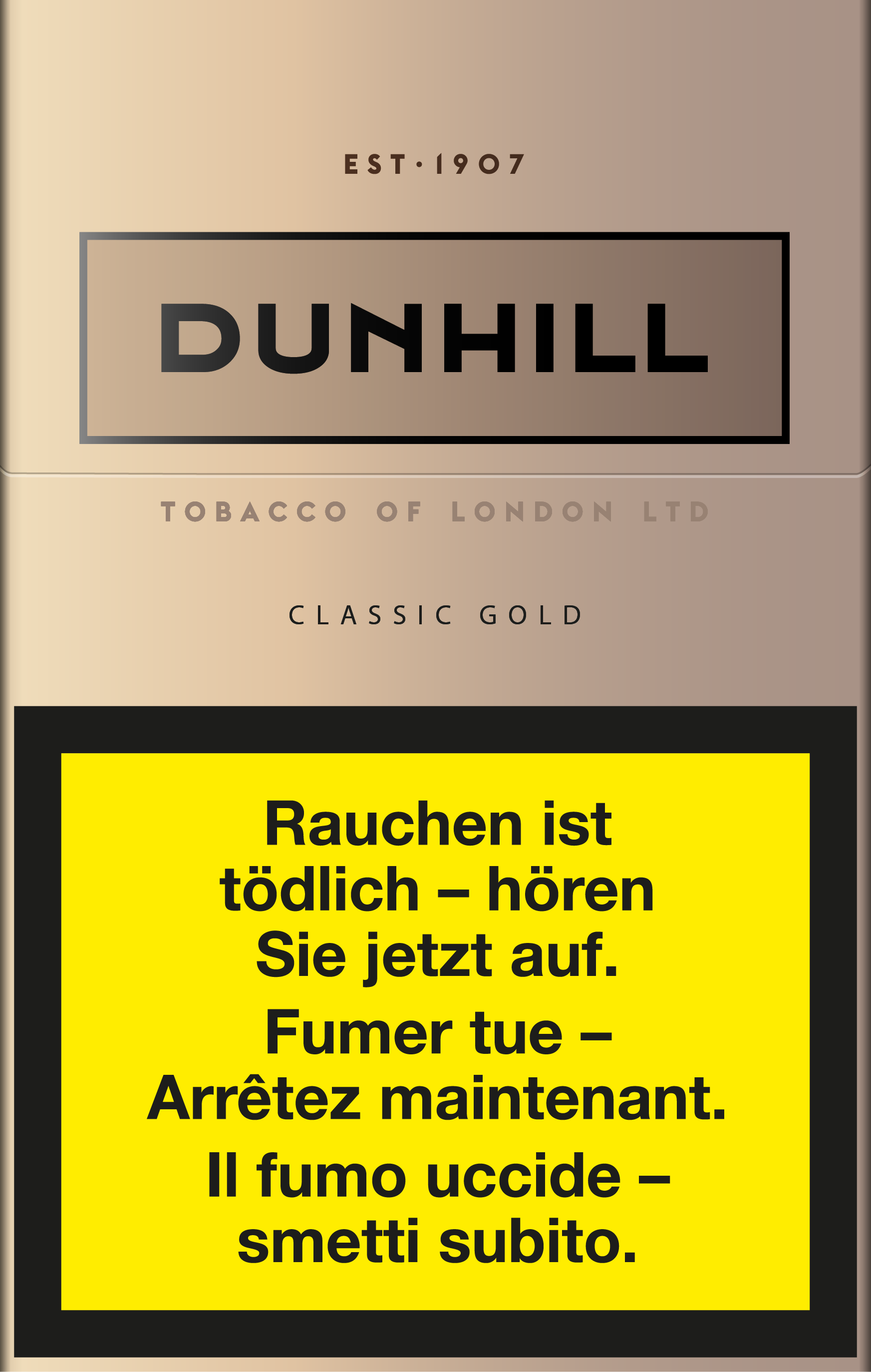 Dunhill Classic Gold Box Zigaretten