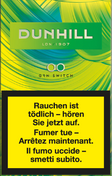 Dunhill Green Switch Box Zigaretten