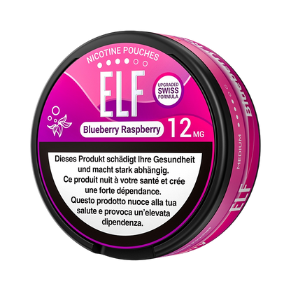 Elf Blueberry Raspberry Nicotince Pouches 12mg