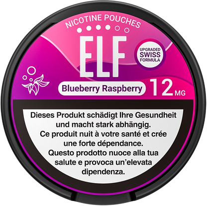 Elf Blueberry Raspberry Nicotine Pouches 12mg