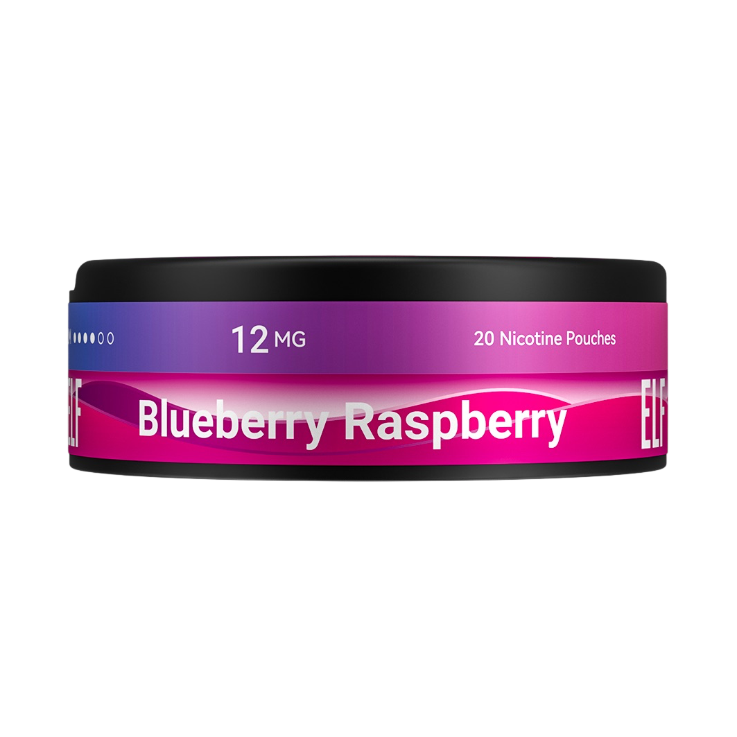 Elf Blueberry Raspberry Nicotine Pouches 12mg