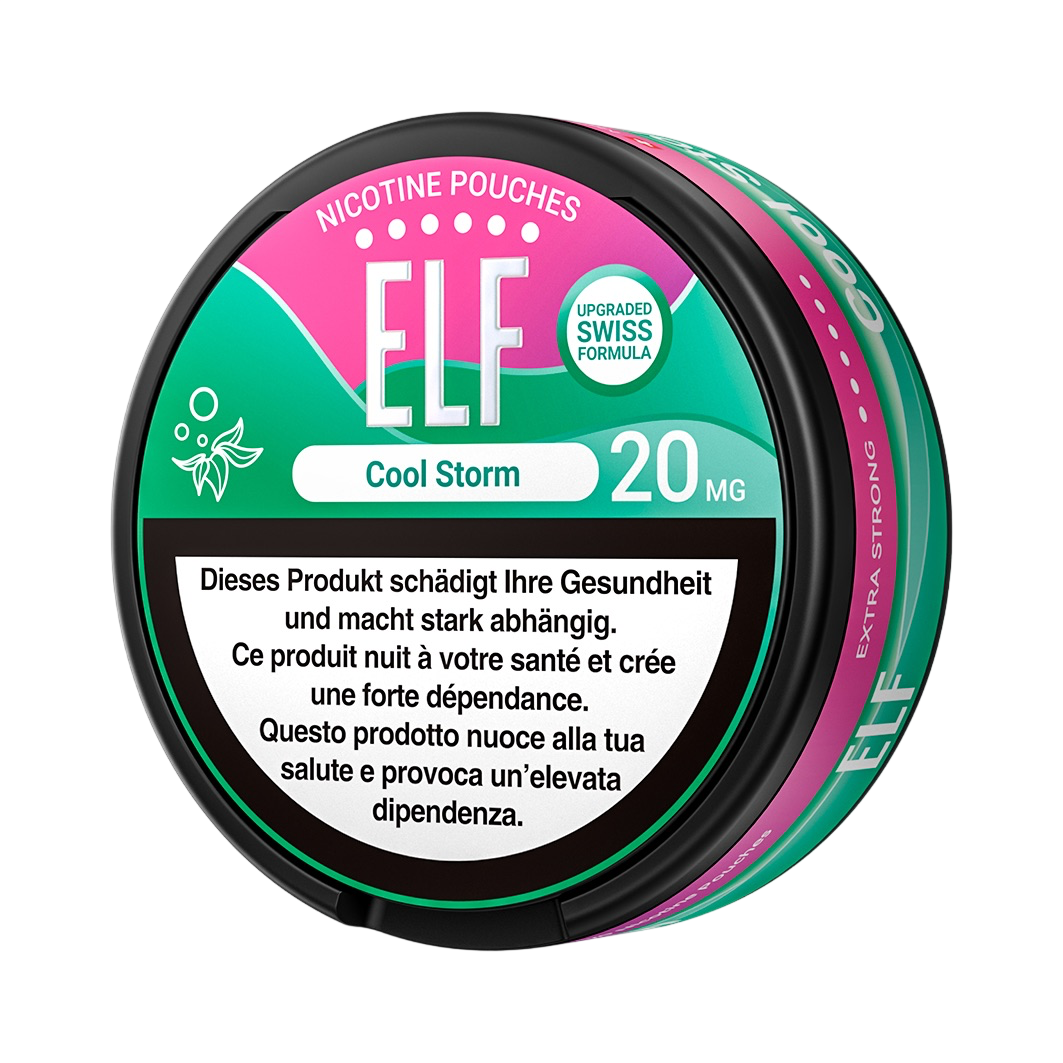 Elf Cool Storm Nicotine Pouches 20mg