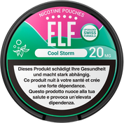 Elf Cool Storm Nicotine Pouches 20mg