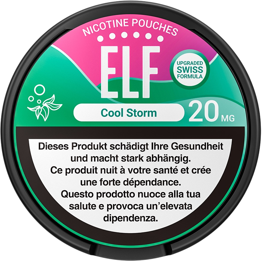 Elf Cool Storm Nicotine Pouches 20mg