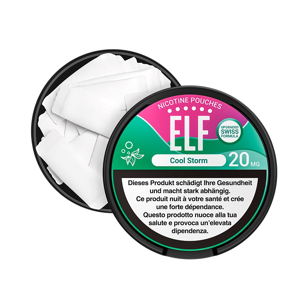 Elf Cool Storm Nicotine Pouches 20mg