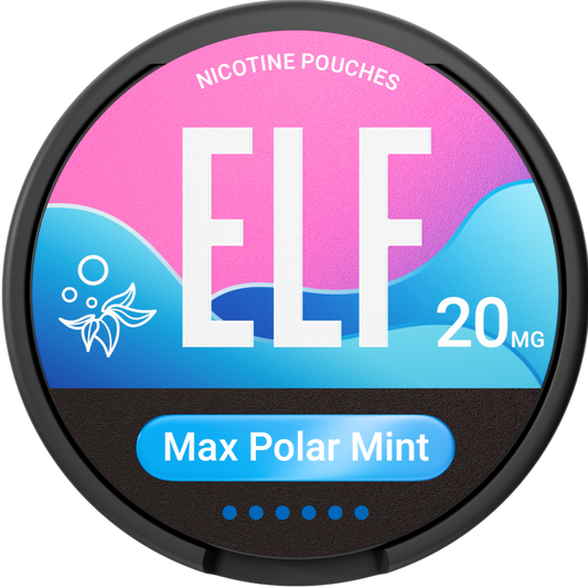 Elf Max Polar Mint Nicotine Pouches 20mg