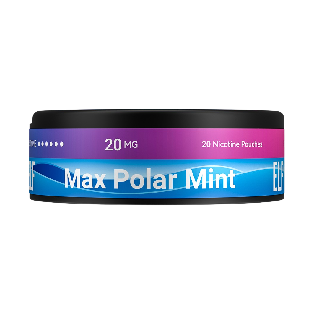 Elf Max Polar Mint Nicotine Pouches 20mg