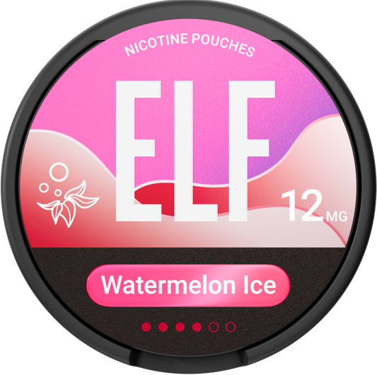 Elf Watermelon Ice Nicotine Pouches 12mg