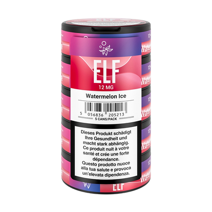 Elf Watermelon Ice Nicotine Pouches 12mg