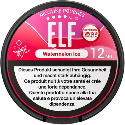 Elf Watermelon Ice Nicotine Pouches 12mg