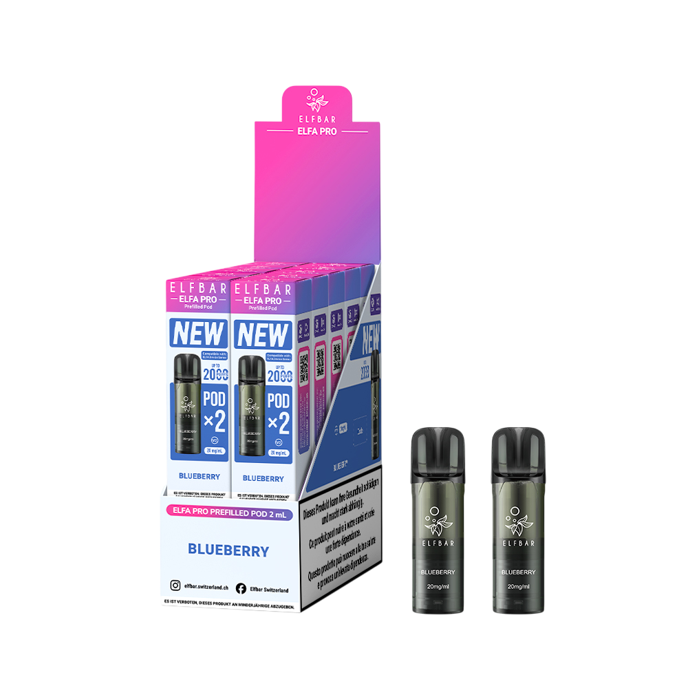 Elfbar Elfa Pro V2 Blueberry 2ml 2Pods