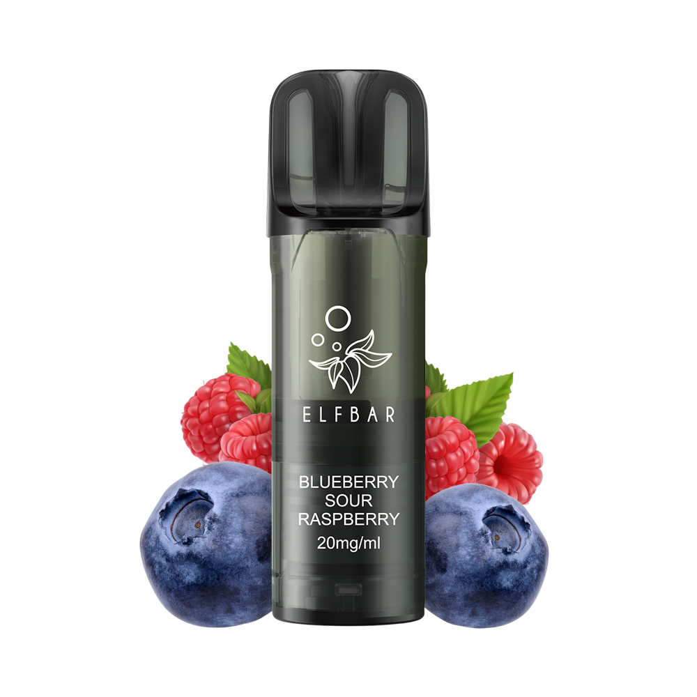 Elfbar Elfa Pro V2 Blueberry Sour Raspberry 2ml 2Pods E-Zigaretten Liquid