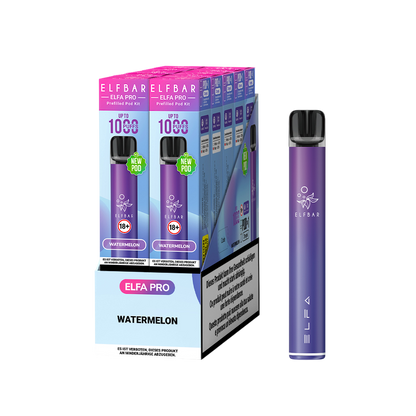 Elfbar Elfa Pro V2 Kit Aurora Purple Watermelon E-Zigaretten Pods