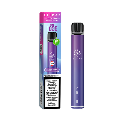 Elfbar Elfa Pro V2 Kit Aurora Purple Watermelon E-Zigaretten Pods