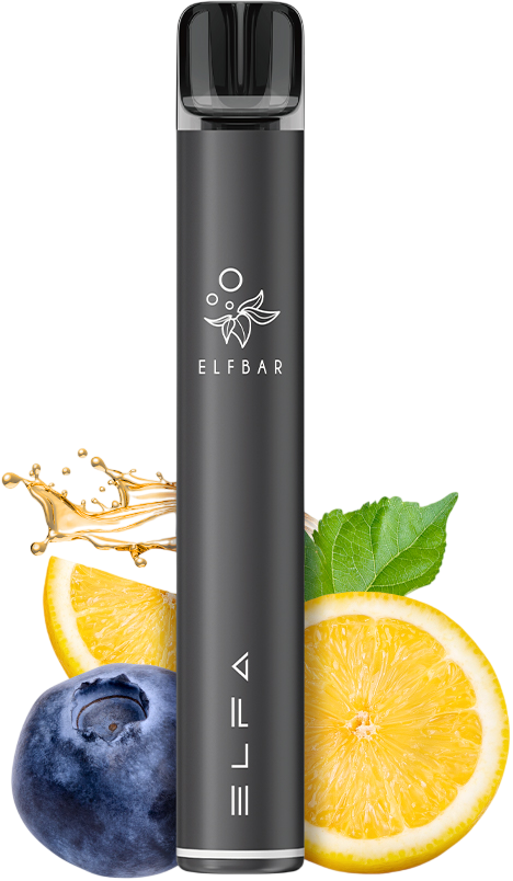 Elfbar Elfa Pro V2 Kit Black & Blue Razz Lemonade E-Zigaretten Pods