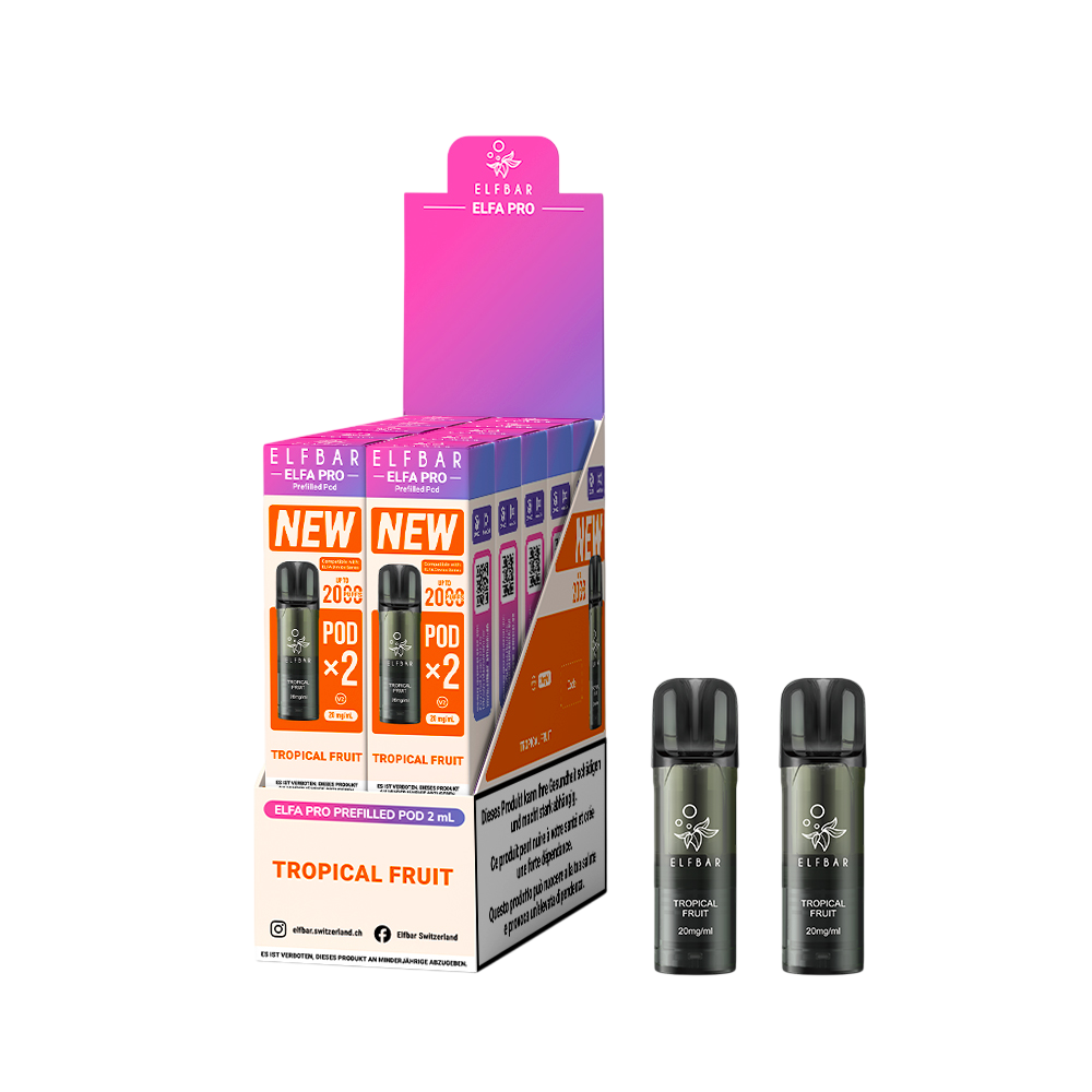 Elfbar Elfa Pro V2 Tropical Fruit 2ml 2pods