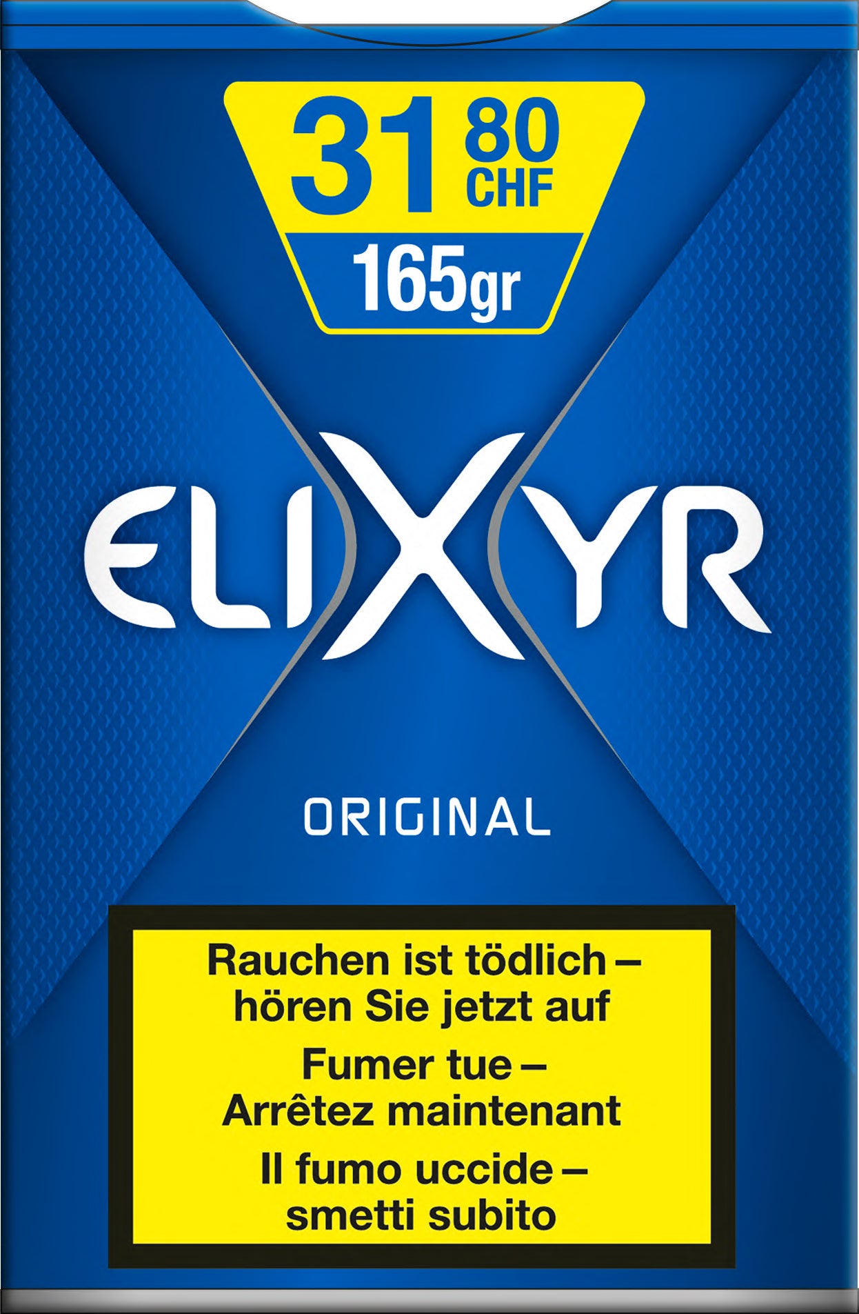 Elixyr Original Blue MYO 165g Tabak