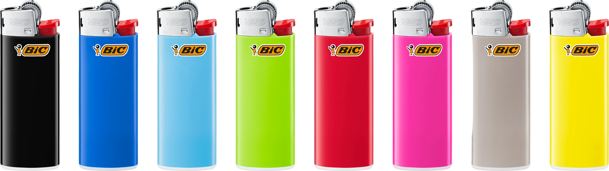 Feuerzeug Bic Mini J 25 Farbig, Einzeln