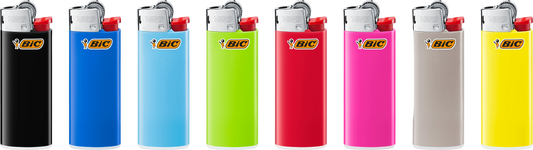 Feuerzeug Bic Mini J 25 Farbig, Einzeln