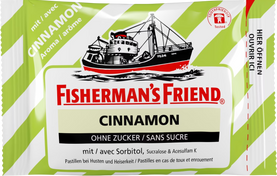 Fisherman's Friend Cinnamon ohne Zucker im k kiosk Schweiz