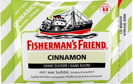 Fisherman's Friend Cinnamon ohne Zucker im k kiosk Schweiz