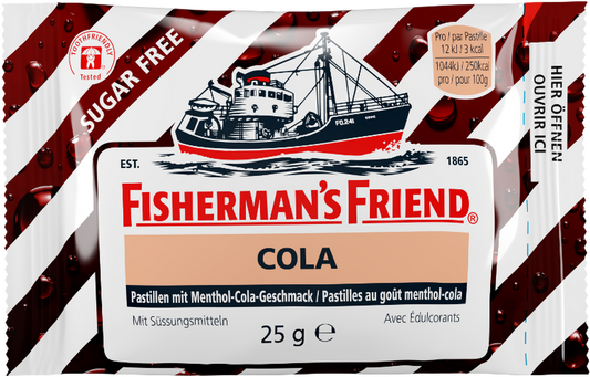 Fisherman'sFriend Cola ohne Zucker Pastillen