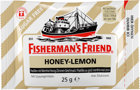 Fisherman's Friend Honey Lemon ohne Zucker Pastillen