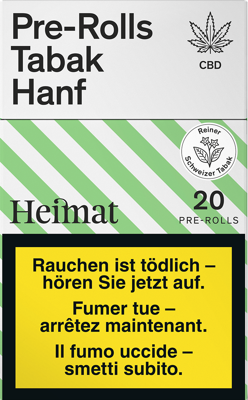Heimat Tabak & Hanf CBD Zigaretten