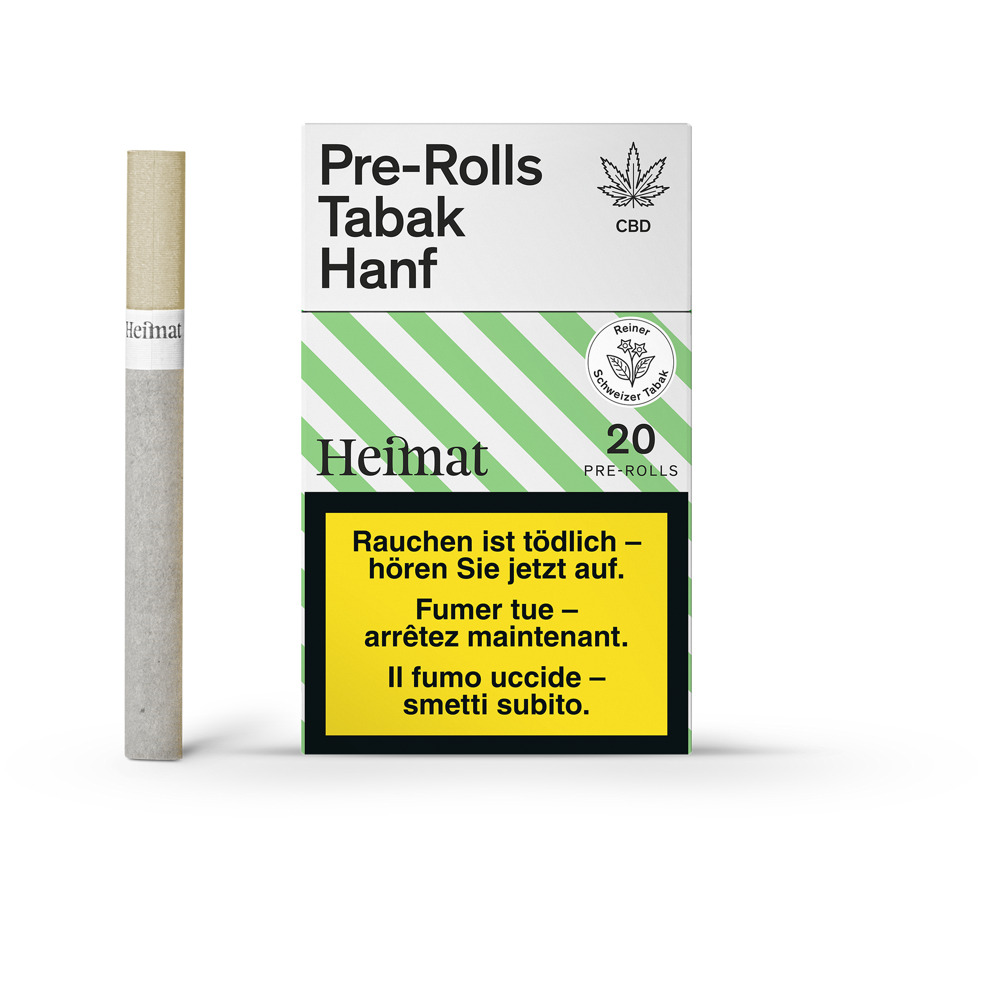 Heimat Tabak & Hanf CBD Zigaretten