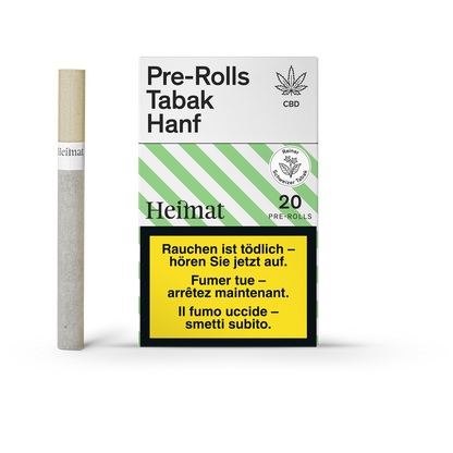 Heimat Tabak & Hanf CBD Zigaretten