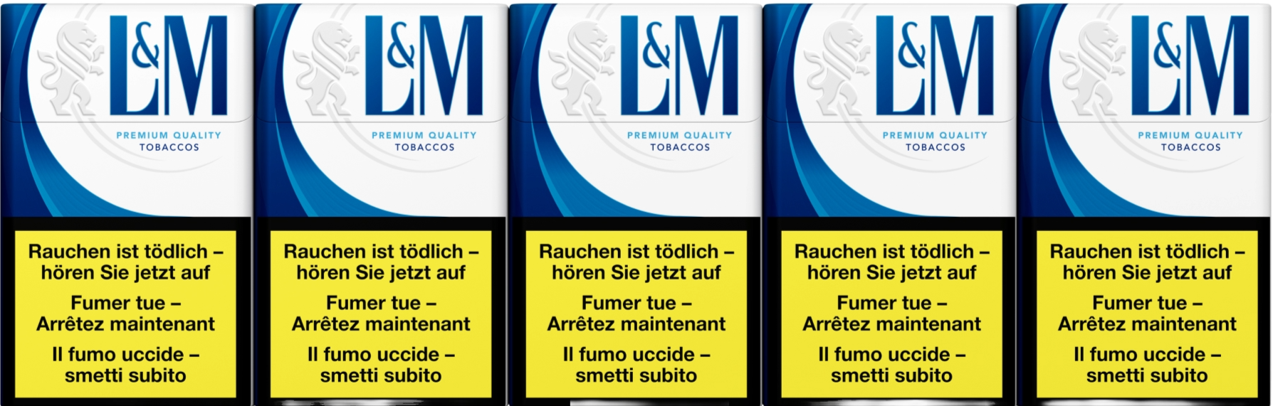 L&M Blue Label Box Zigarettenstangen