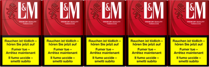 L&M Red Label Box Zigarettenstange