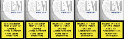 L&M Silver Label Box Zigarettenstangen