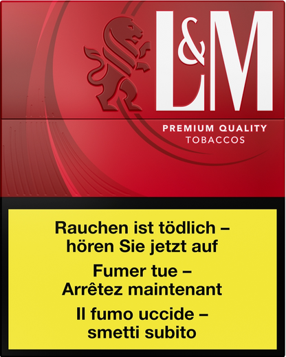L&m Red Label Ks Box Big Pack 25 Cigarettes