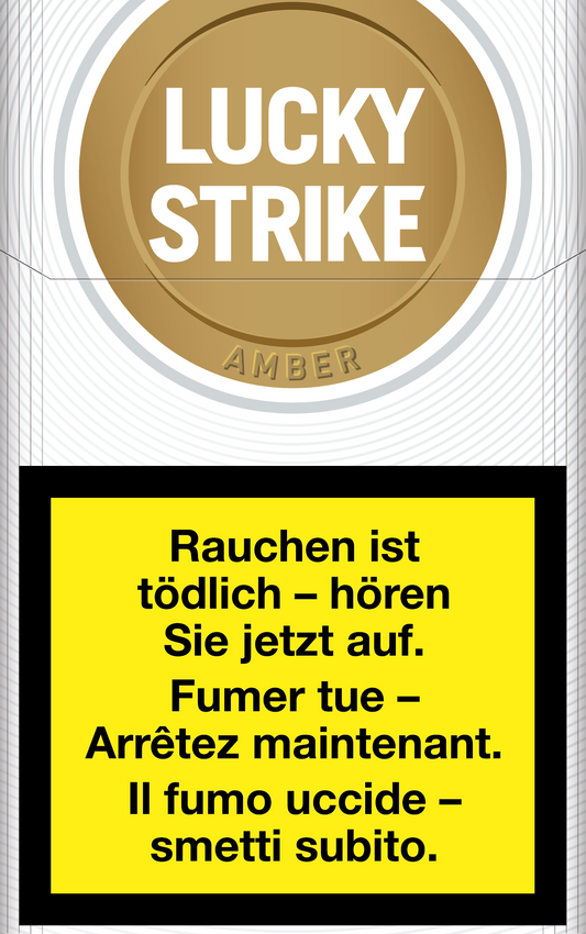 Lucky Strike Amber Box Zigaretten
