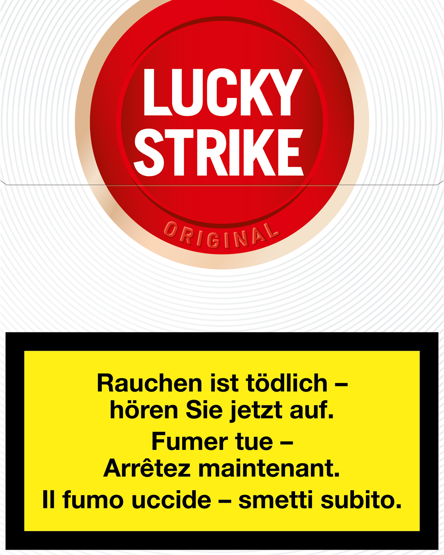 Lucky Strike Original Box 25er Big Pack Zigaretten