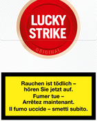 Lucky Strike Original Red Box 29s Zigaretten