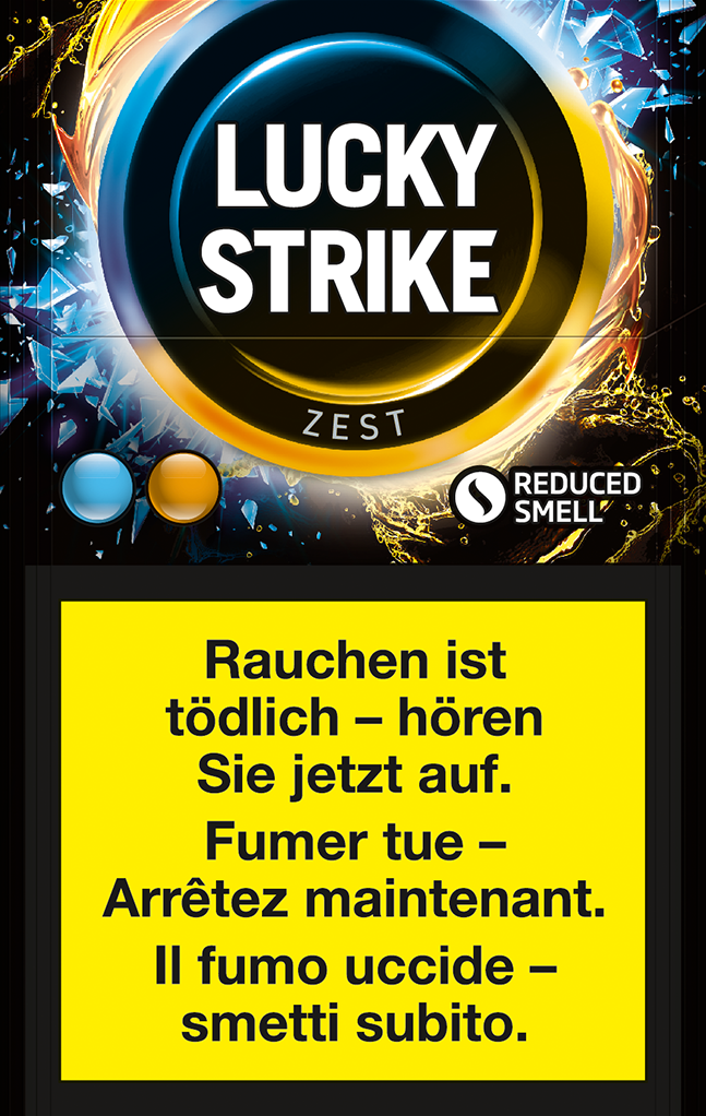 Lucky Strike Zest Dc Zigaretten