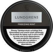 Lundgrens Freezing Mint 15mg Snus mit Tabak