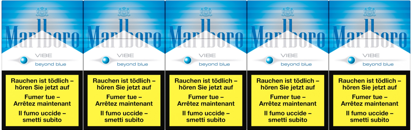 Marlboro Beyond Blue Box Zigarettenstangen