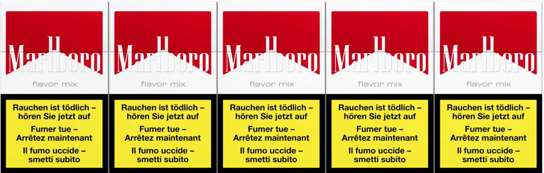 Marlboro Flavor Mix Box Zigarettenstangen