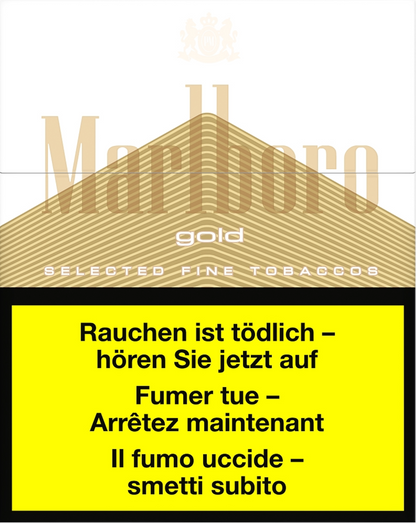 Marlboro Gold Box Big Pack 25 Cigarettes