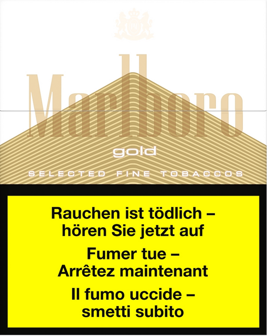 Marlboro Gold Box Big Pack 25 Cigarettes