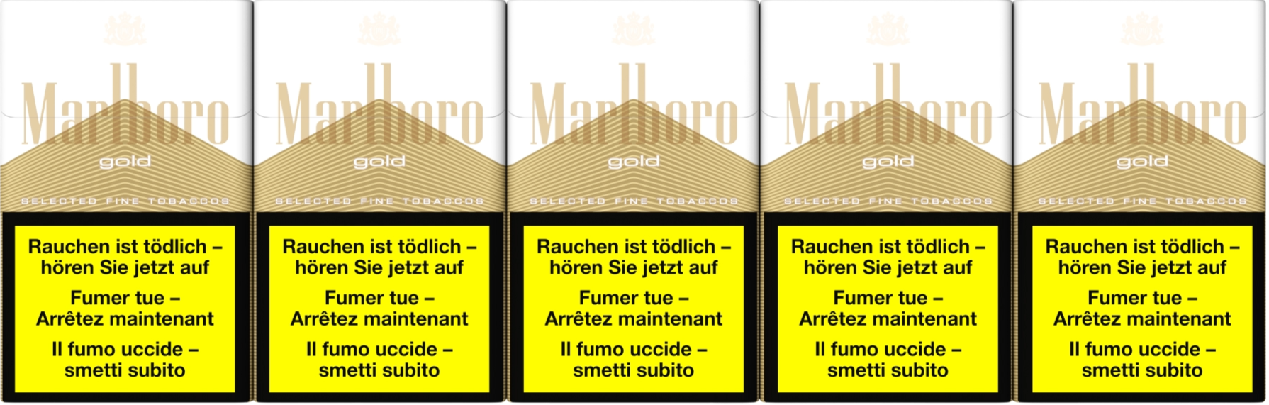 Marlboro Gold Box Zigarettenstangen