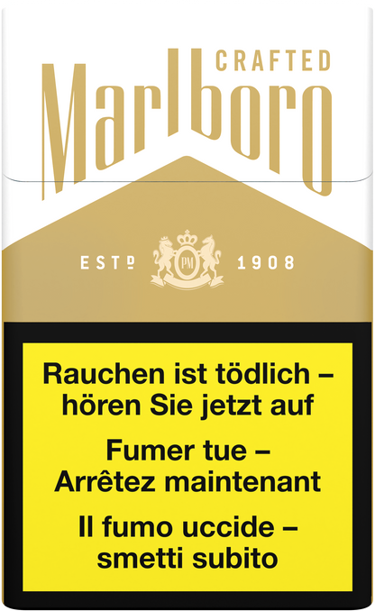 Marlboro Gold Crafted Box Zigaretten