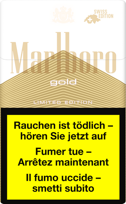 Marlboro Gold – SWISS EDITION (Limited Edition) Zigaretten