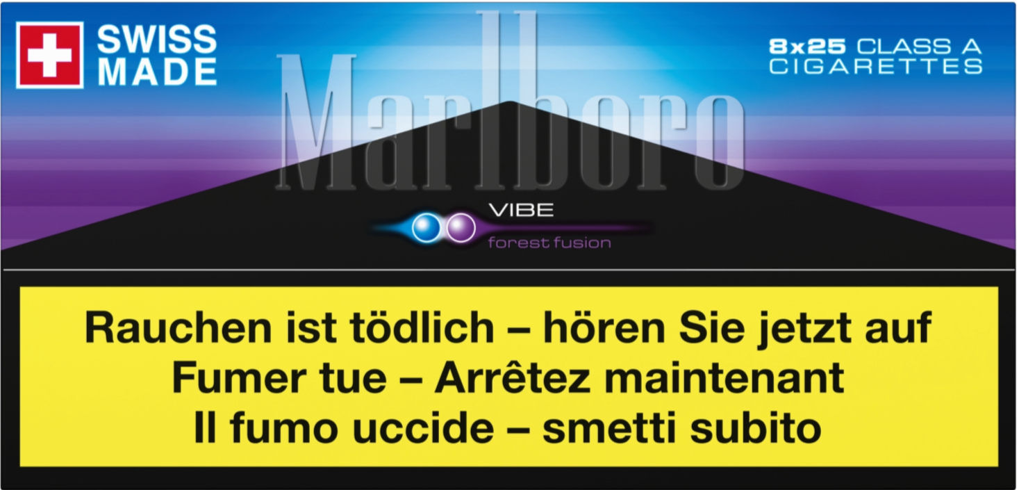 Marlboro Vibe Forest Fusion Box 25 Zigarettenstangen