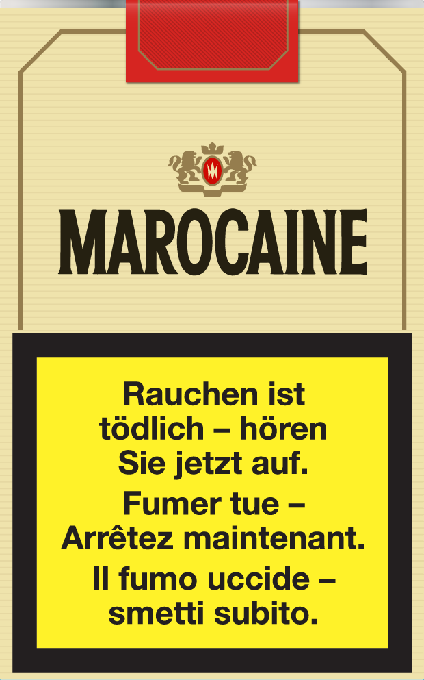 Marocaine Beige Soft Zigaretten