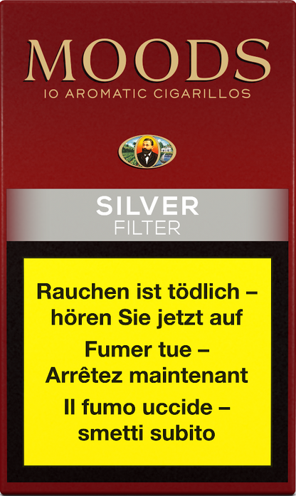 Moods Silver Cigarillos 10 Stück